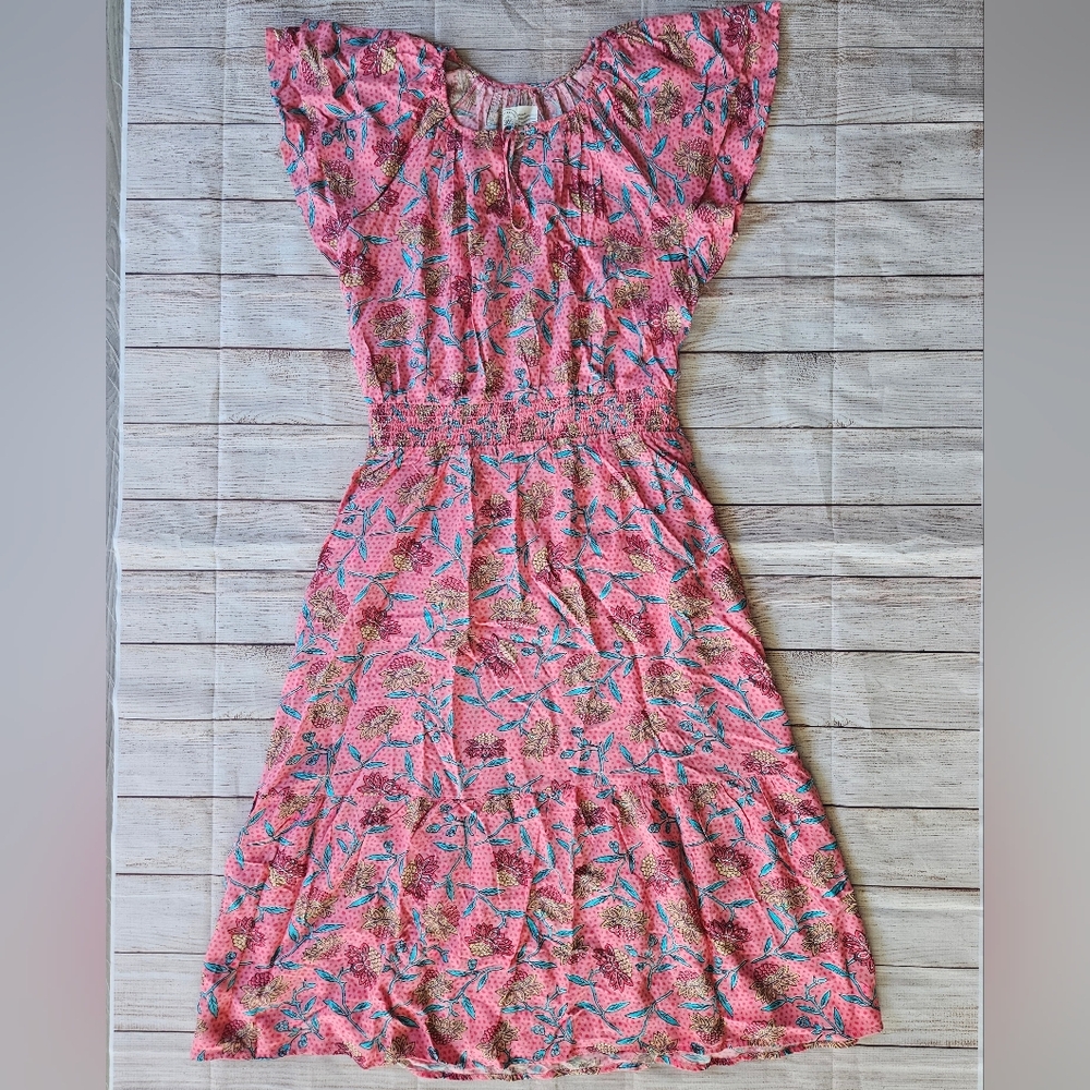 Destination 365 Midi Dress with Smocking